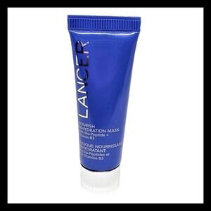 Lancer Nourish Rehydration Mask with Bio-Peptide 0.25 fl.oz. 7.5 ml Blue Tube